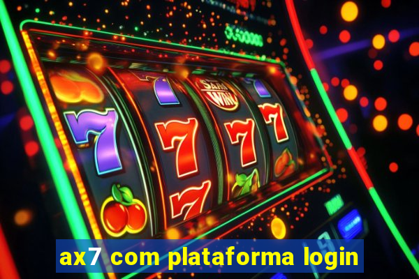 ax7 com plataforma login